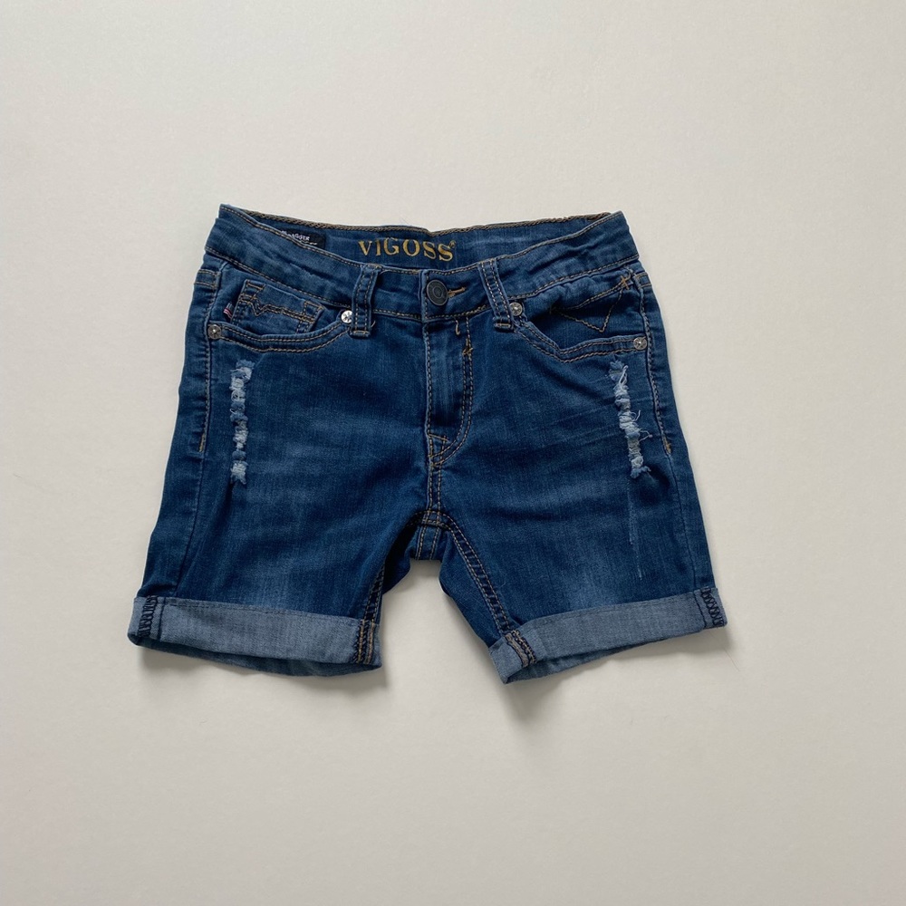 vigoss, denim dark blue shorts